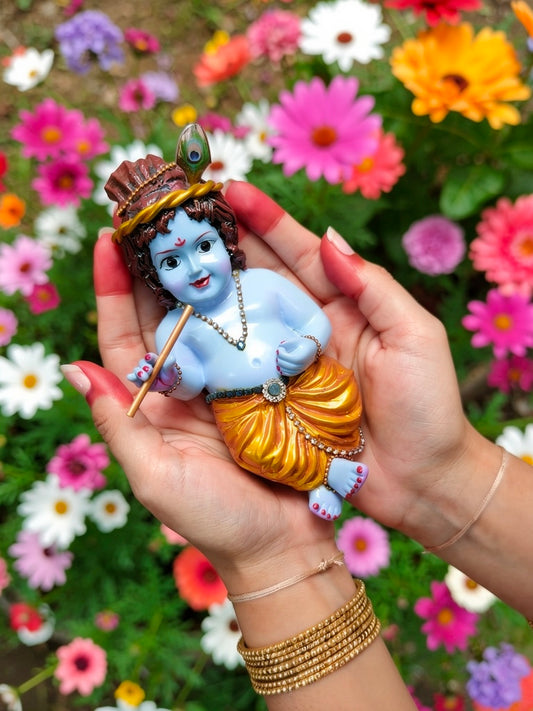 Balgopal (Kanha) Murti | 6 inch cute little murti | waterproof (only murti)